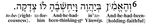 Genesis 15:6