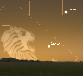 [Image: Helical Rising of Jupiter]