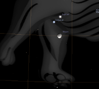 [Image: Jupiter-Regulus Conjunction]