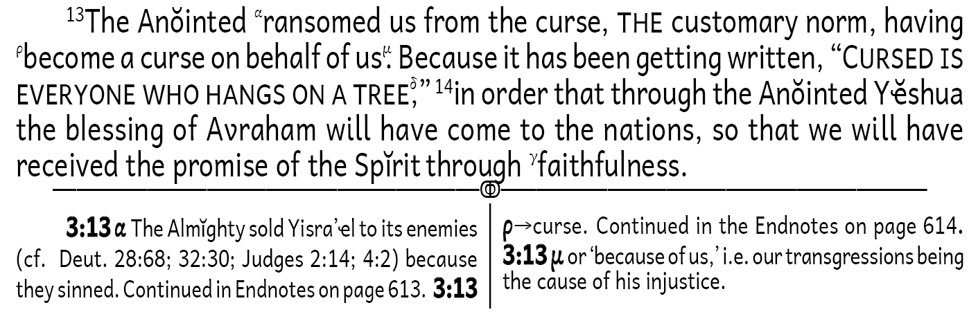 Galatians 3:13-14