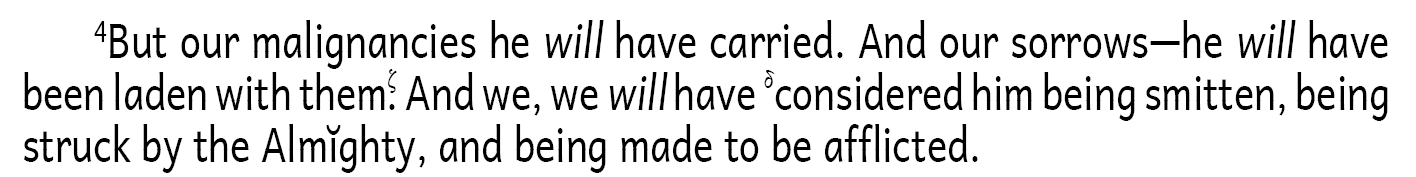 Isaiah 53:4