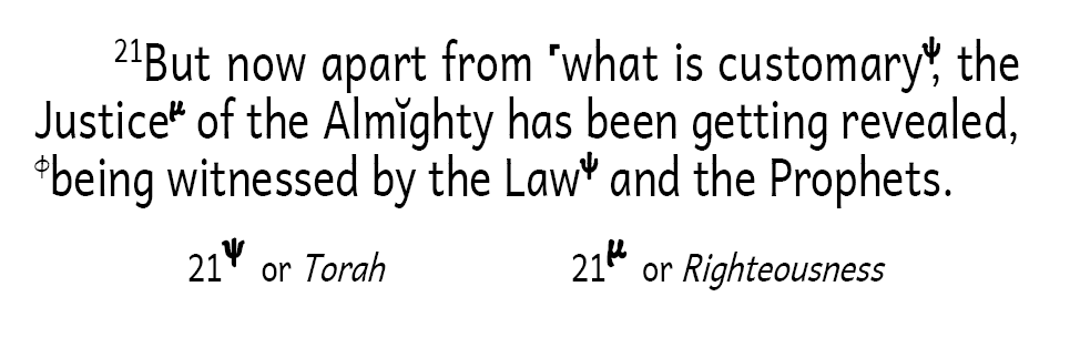 Rom 3:21
