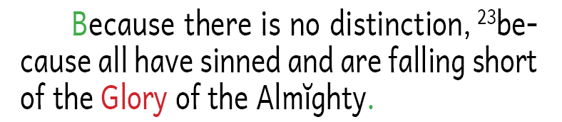 Romans 3:23